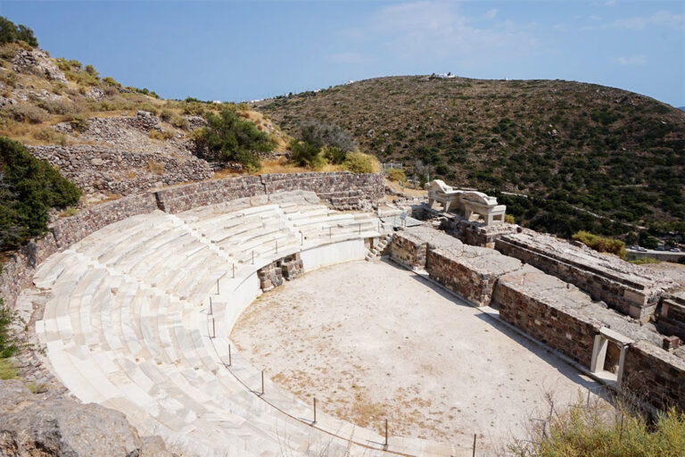 Ancient theatre of Milos Island, Greece