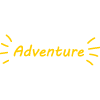 Adventure Text Icon