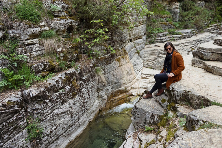 Papingo Rock Pools in Zagori, Epirus.