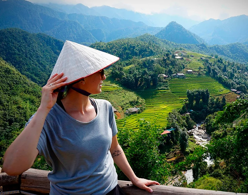 Traveller, not a tourist. Cat Cat Village, Sapa Vietnam